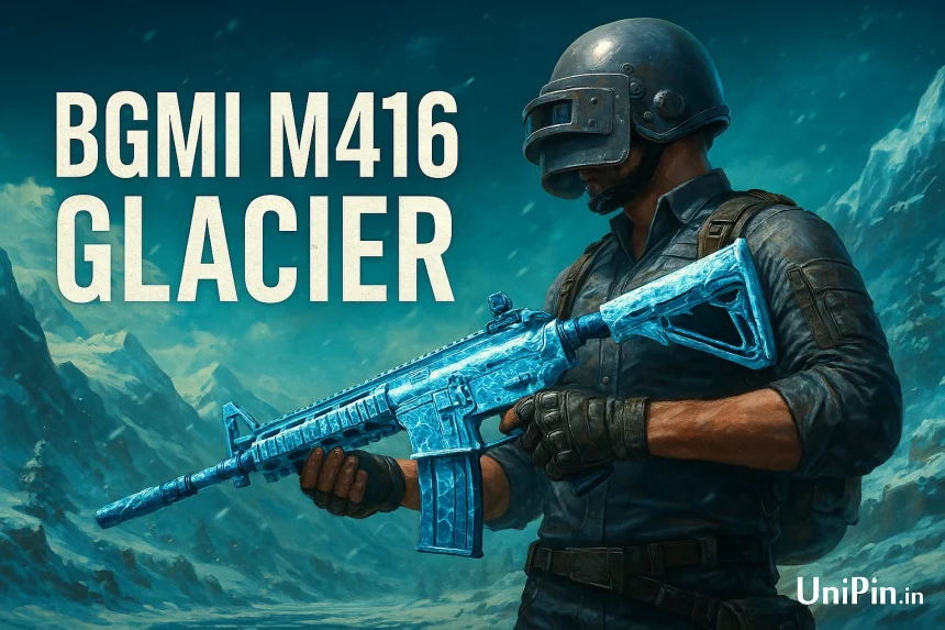 BGMI M416 Glacier